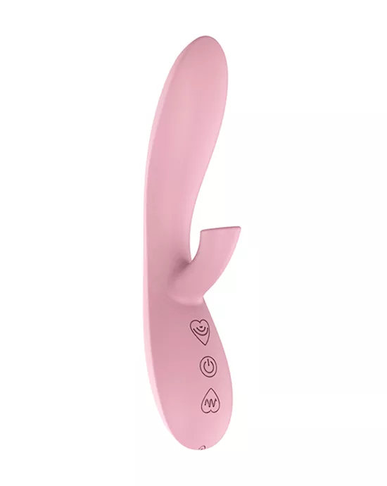 Amore Rabbit Vibrator With Flat Tip