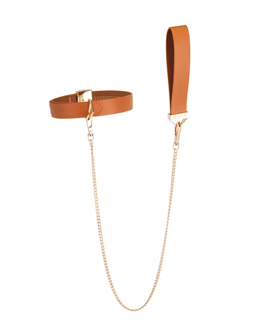 LOCKINK Tied Collar with Leash Set