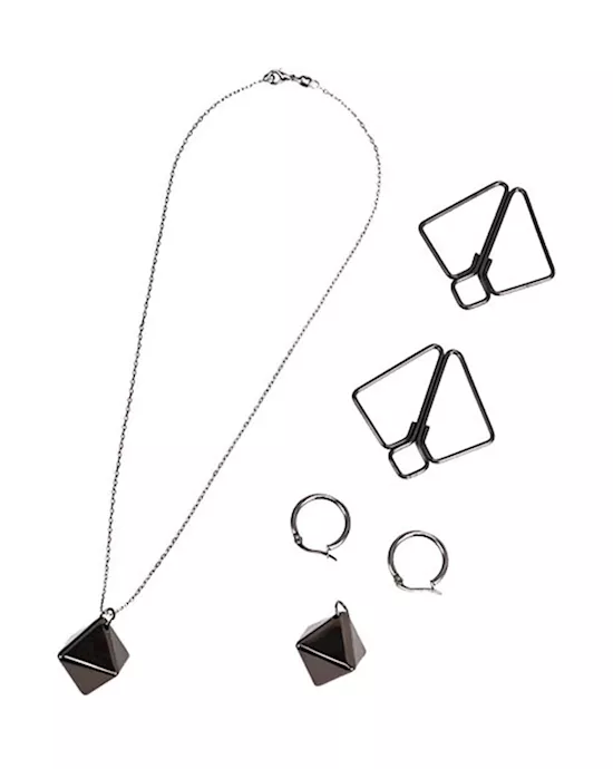 Lockink Nipple Clampsย With Heavy Pendant