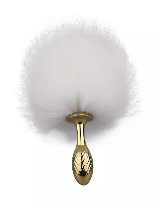 SEVANDA Bunny Tail with Pear-Shaped Plug