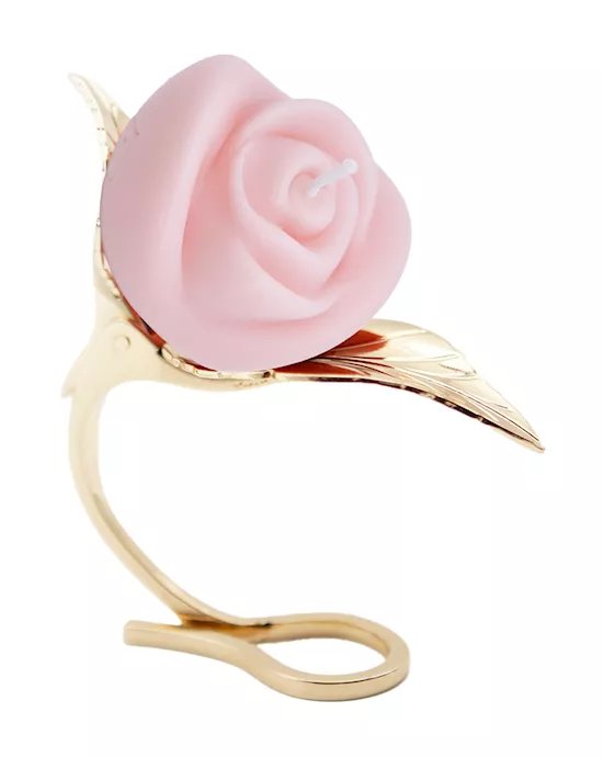 Yeahwow Flaming Rose Drip Candle