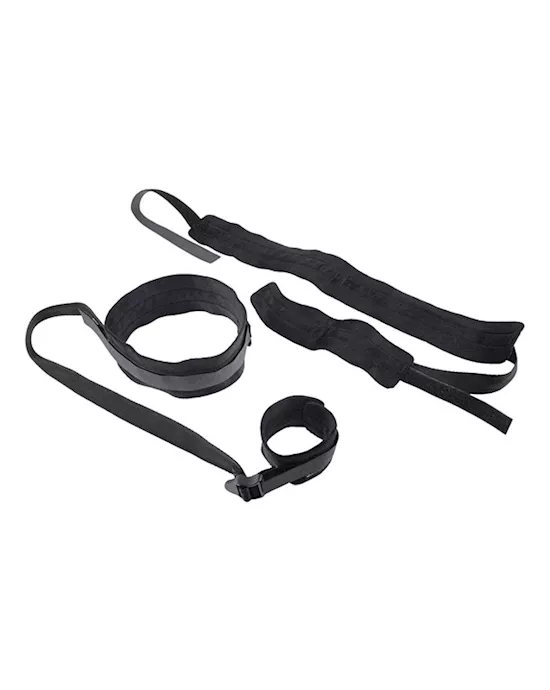 Sex and Mischief Brat Thigh and Wrist Cuffs