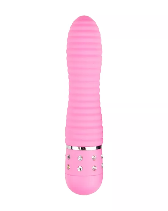 EasyToys Love Diamond Ribbed Vibrator