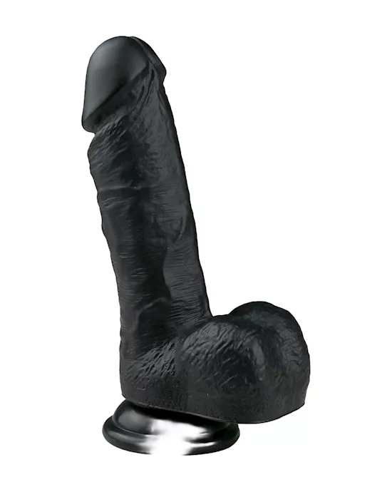 EasyToys Realistic Suction Cup Dildo with Balls