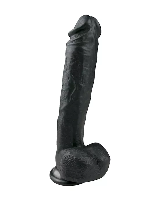 EasyToys Realistic Suction Cup Dildo with Balls