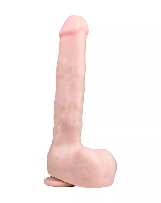 EasyToys Realistic Suction Cup Dildo with Balls