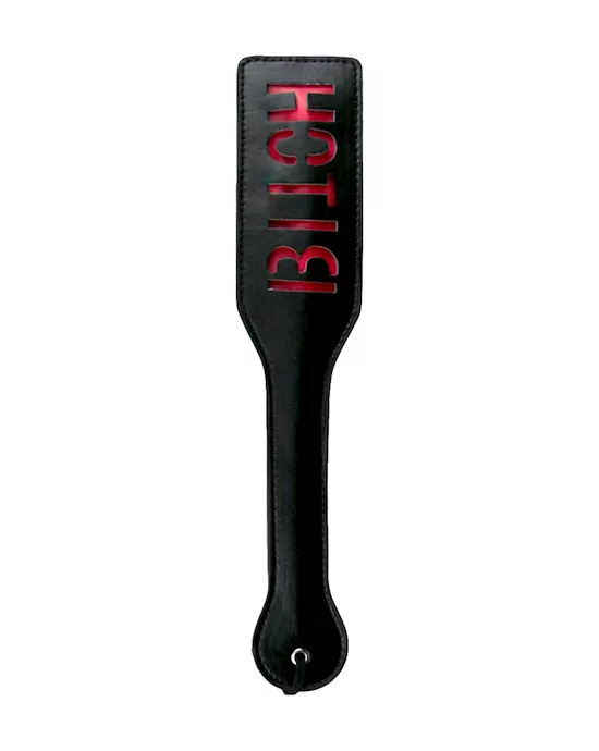 Easytoys Bitch Leather Paddle