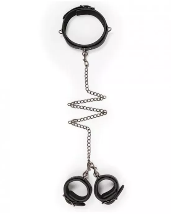Easy Toys Collar & Wrist Restraint Set