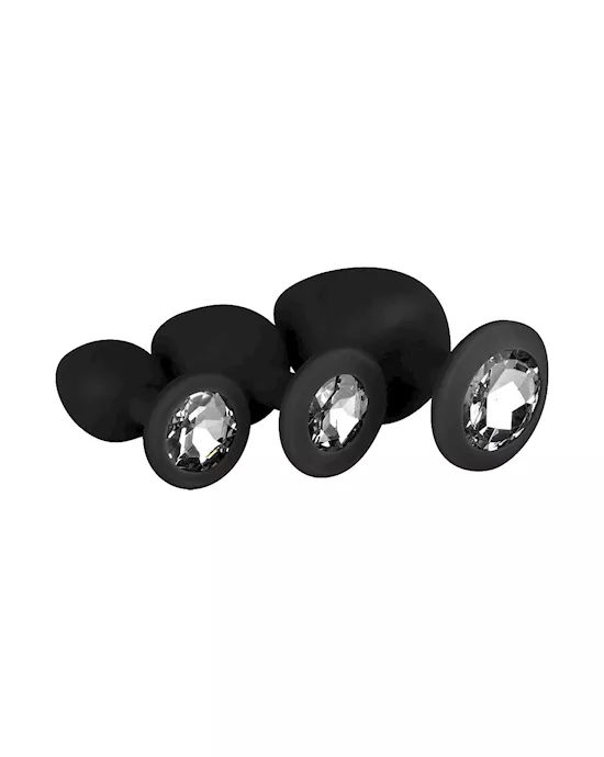EasyToys Diamond Butt Plug Set