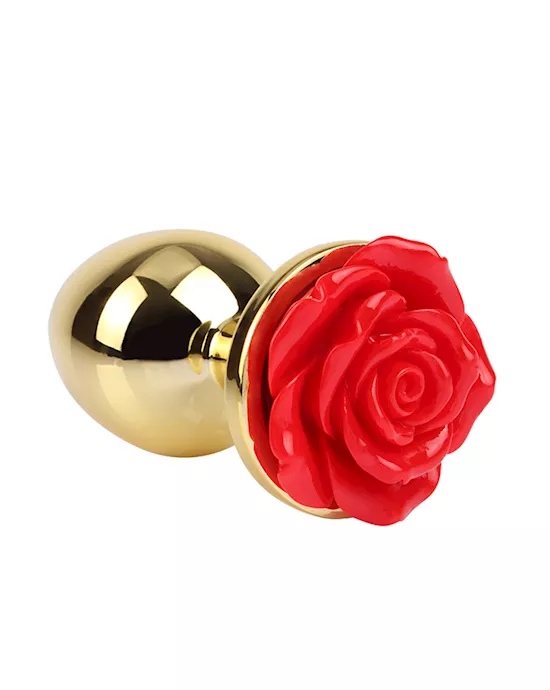 Showy Rose Anal Plug