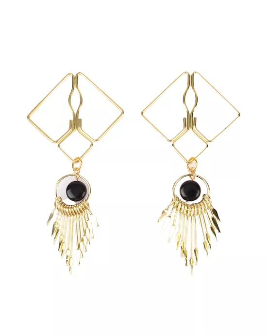 Wheat Diamond Shaped Nipple Clamps