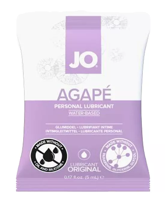 System Jo Agape Water Based Lubricant Sample