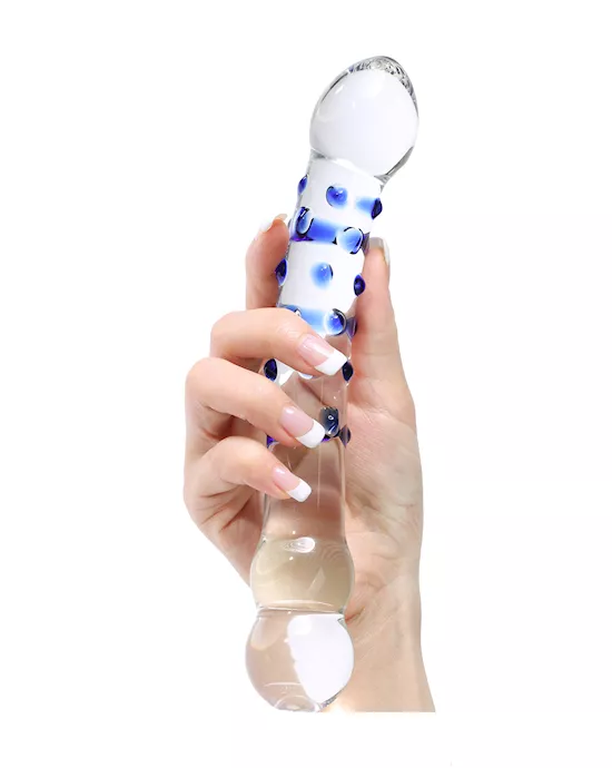 Lucent Spotted Glass Wand