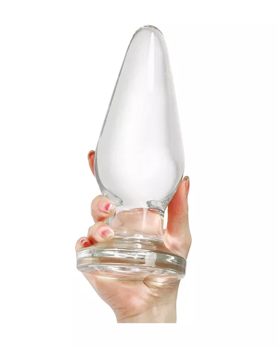 Lucent Giant Glass Butt Plug
