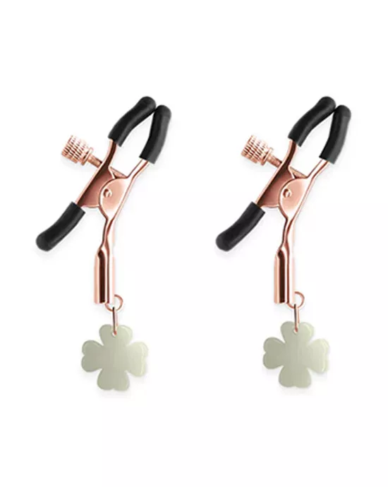 Bound Glow in the Dark Nipple Clamps G4