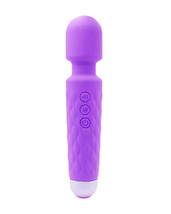 Seamless Diamond Wand Vibrator