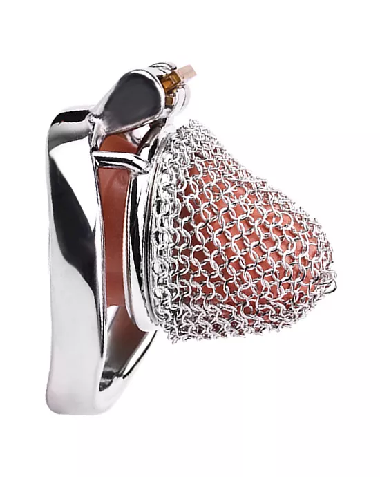 Sir Percival Chainmail Chastity Cage