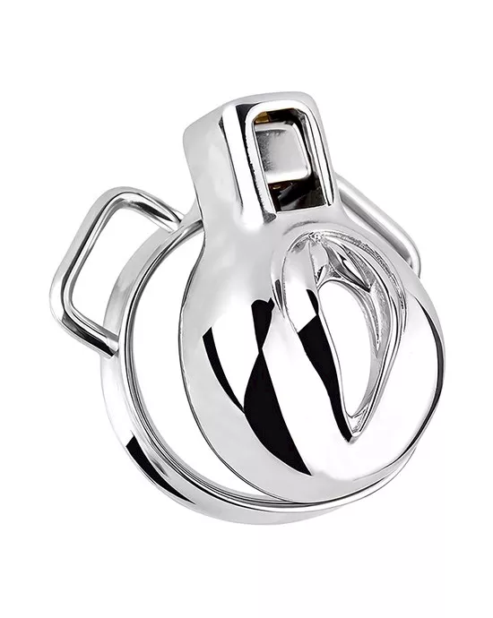 Imprisoned Sissy Stainless Steel Chastity Cage