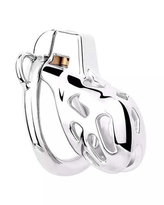 Containment Cell Stainless Steel Chastity Cage