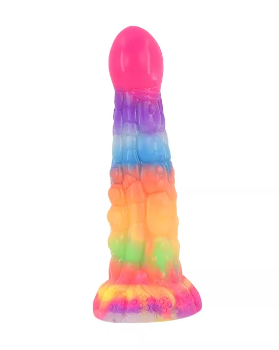 Wild Distinctive Scaled Lizard Glow in the Dark Fantasy Dildo