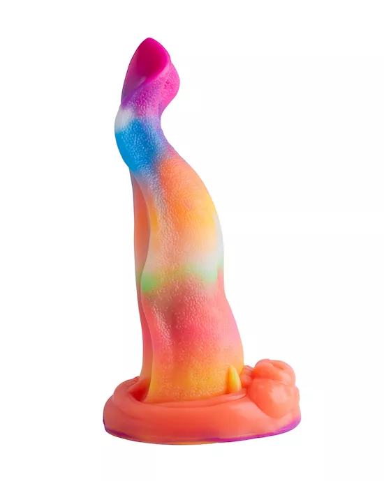 Wild Fanged Beast Glow in the Dark Tongue Dildo