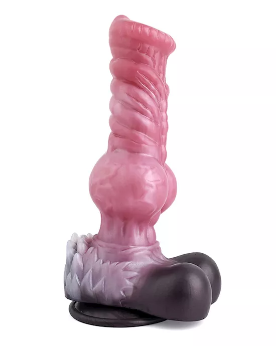 Wild Alpha Wolf Knotted Monster Dildo With Balls