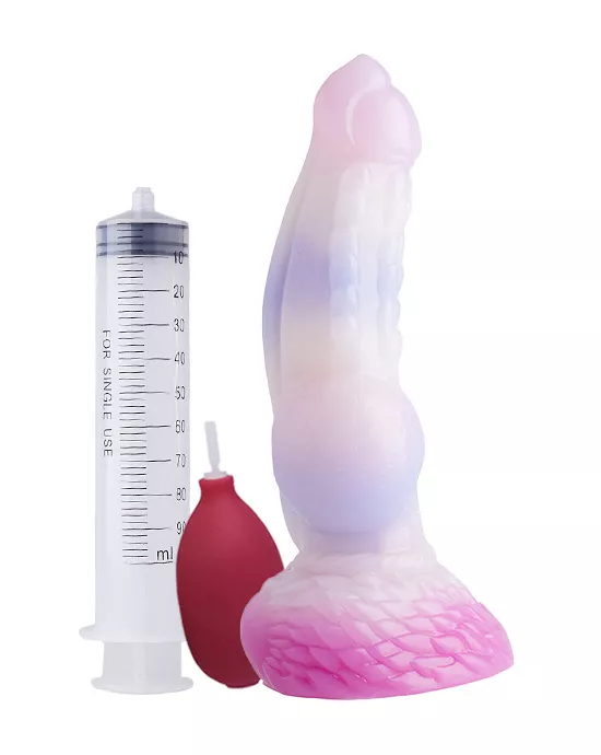 Wild Jurassic Spinosaurus Knotted Squirting Fantasy Dildo