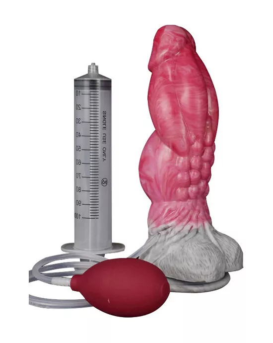 Wild Bulging Incubus Squirting Fantasy Dildo