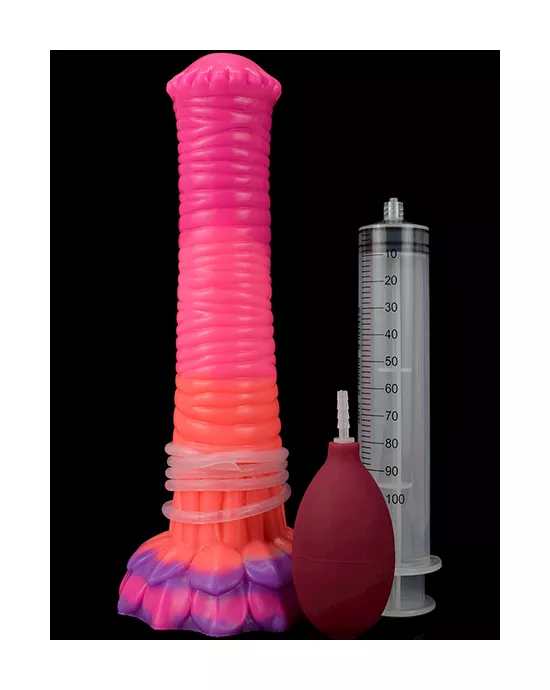 Wild Colossal Ent Glow In The Dark Squirting Fantasy Dildo