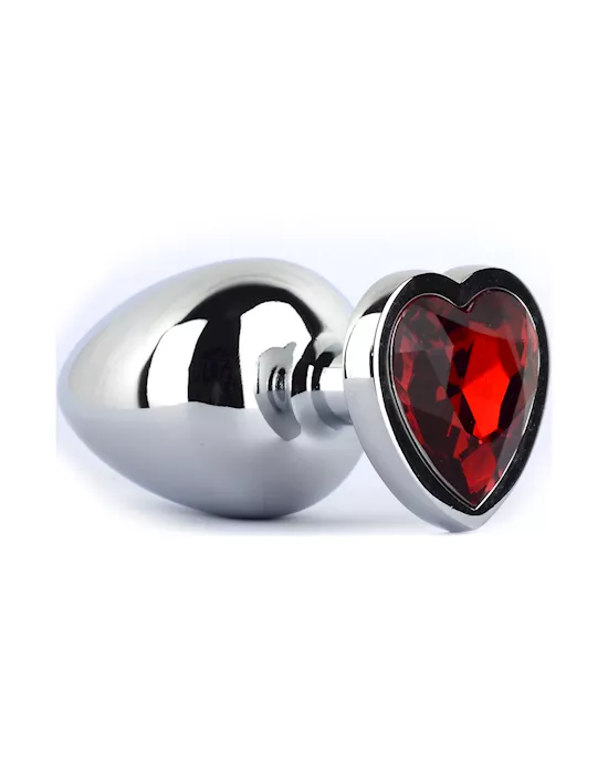 Jewelled Secret Heart Butt Plug