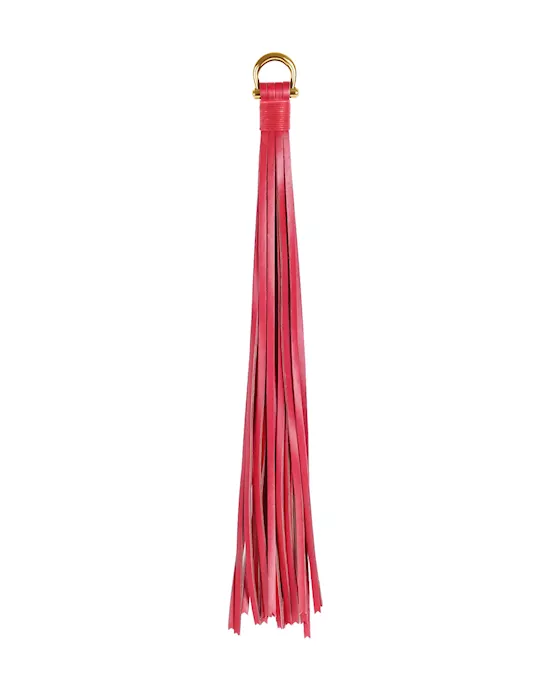 Draping Tassel Leather Flogger