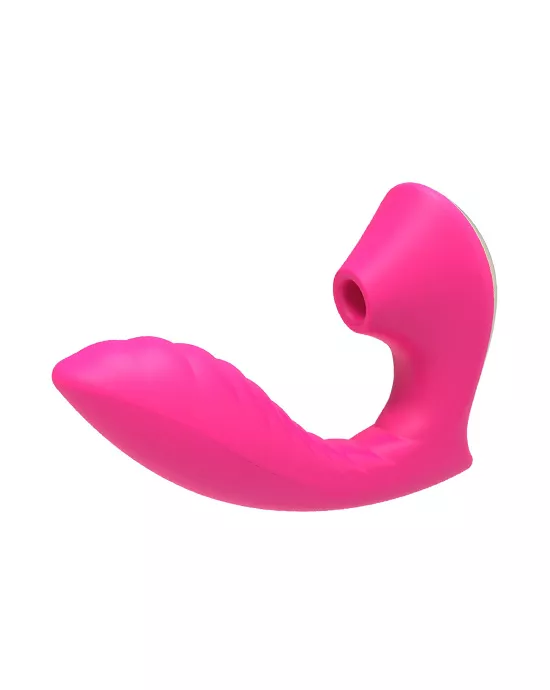 Slimline Bumpy Lover Suction Vibrator