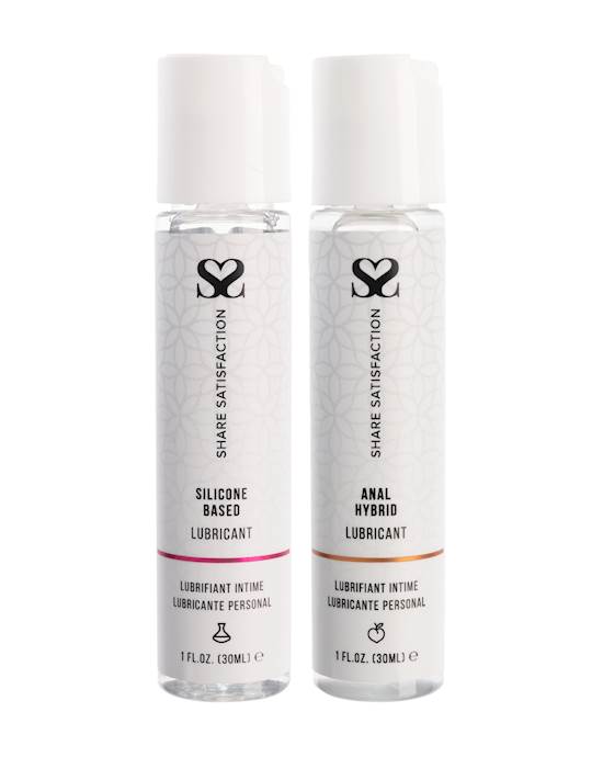 Share Satisfaction Lubricant Sampler 2 Pack