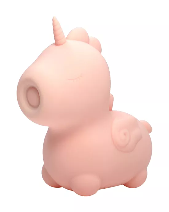 Unihorn Heart Throb Pulsing Clitoral Vibrator