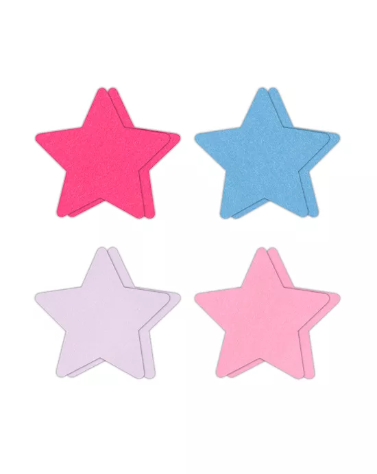 Pretty Pasties Star Ii Assorted 4 Pair
