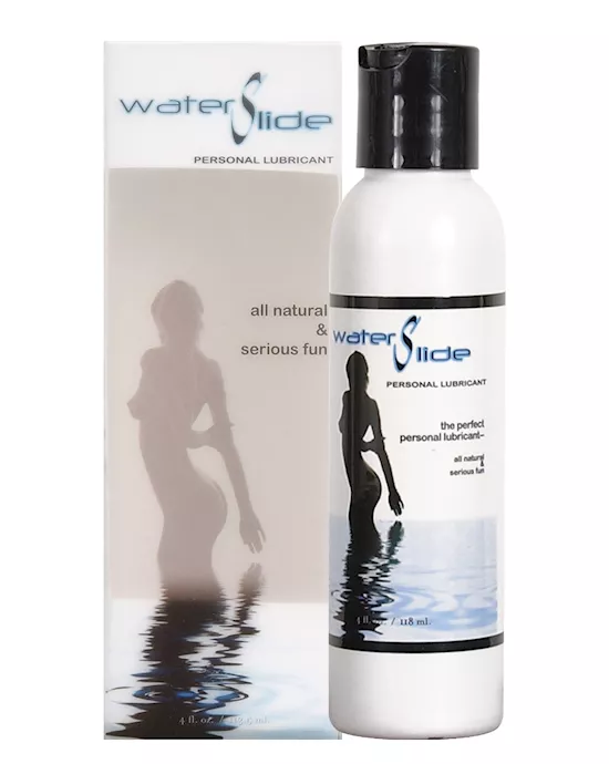 Earthly Body Waterslide Personal Lubricant w/Carrageenan - 4 oz Bottle