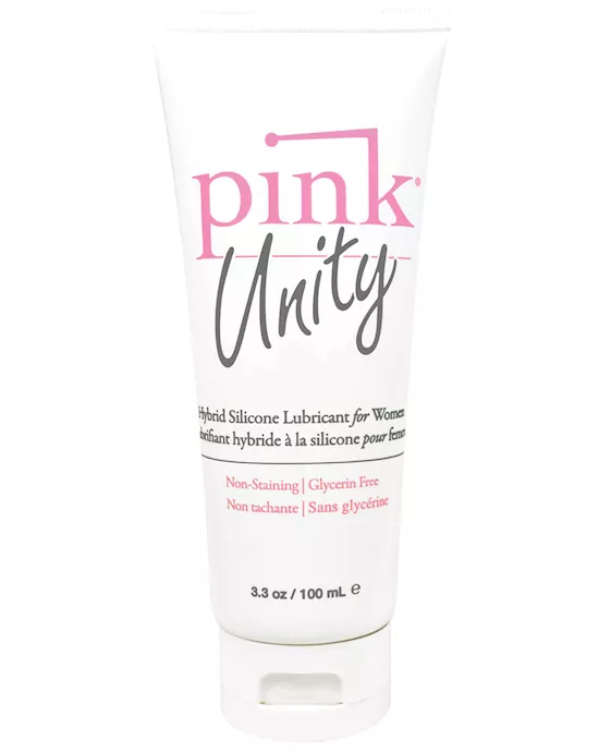 Pink Unity Hybrid Silicone Based Lubricant - 3.3 oz Tube