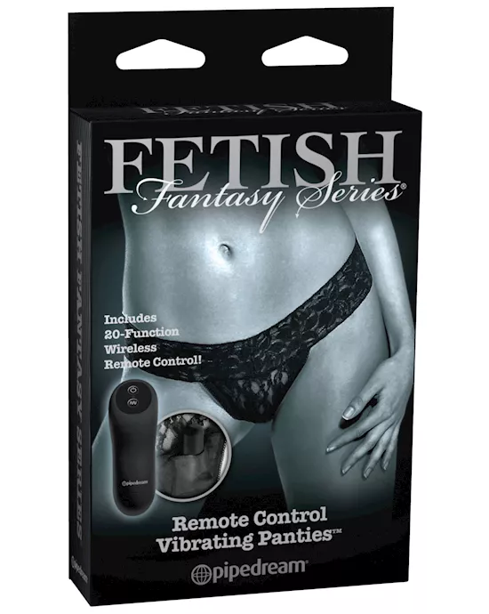 Fetish Fantasy Limited Edition Remote Control Vibrating Panties - Regular
