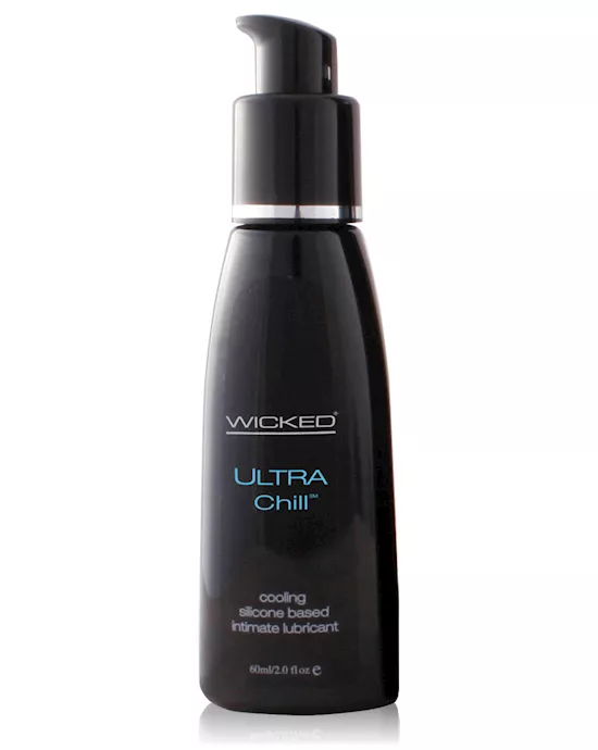 Wicked Sensual Care Ultra Chill Cooling Sensation Silicone Based Lubricant - 2 oz