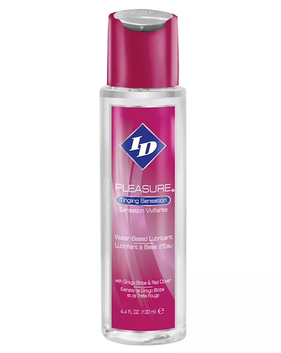 ID Pleasure Waterbased Tingling Lubricant - 4.4 oz Bottle
