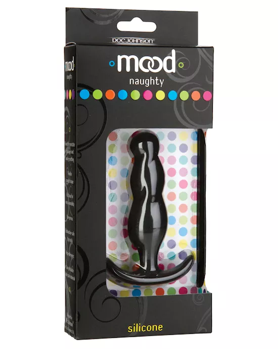 Mood Naughty 3 Butt Plug Medium - Black