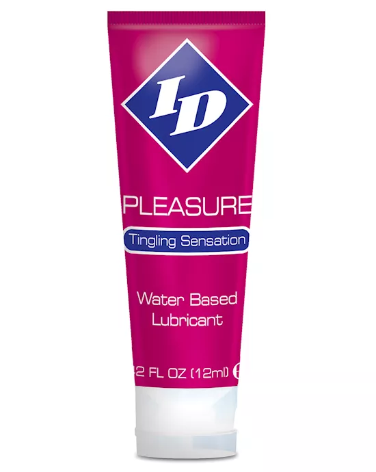 ID Pleasure Waterbased Tingling Lubricant - 12ml Tube