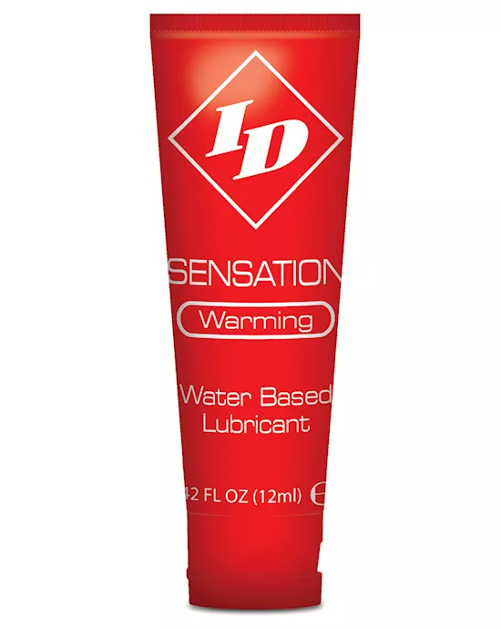 ID Sensation Waterbased Warming Lubricant - 12 ml Tube