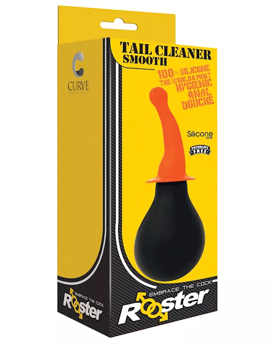 Curve Toys Rooster Tail Cleaner Smooth - Orange