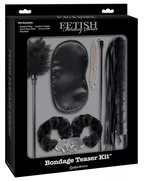 Fetish Fantasy Limited Edition Bondage Teaser Kit - Black