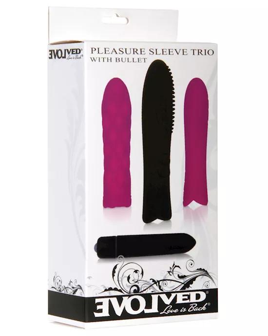 Evolved Pleasure Sleeve Trio w/Bullet