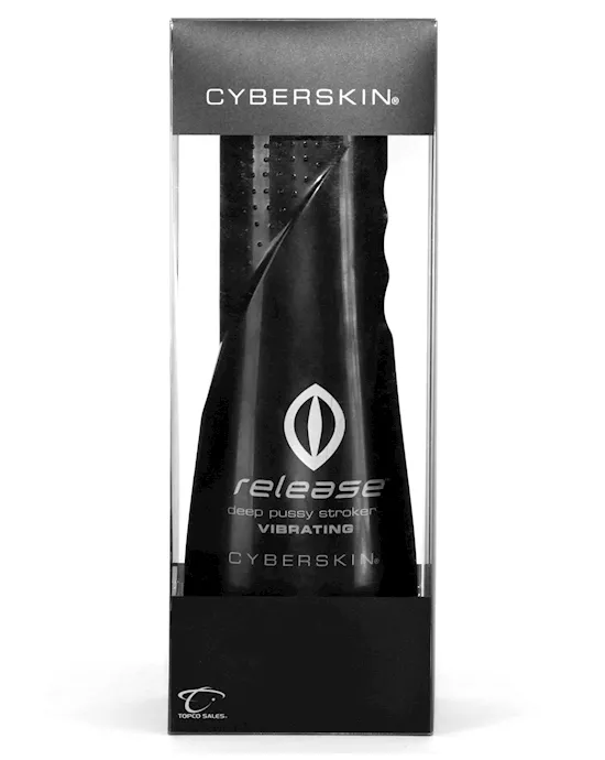 CyberSkin Release Deep Pussy Stroker - Flesh