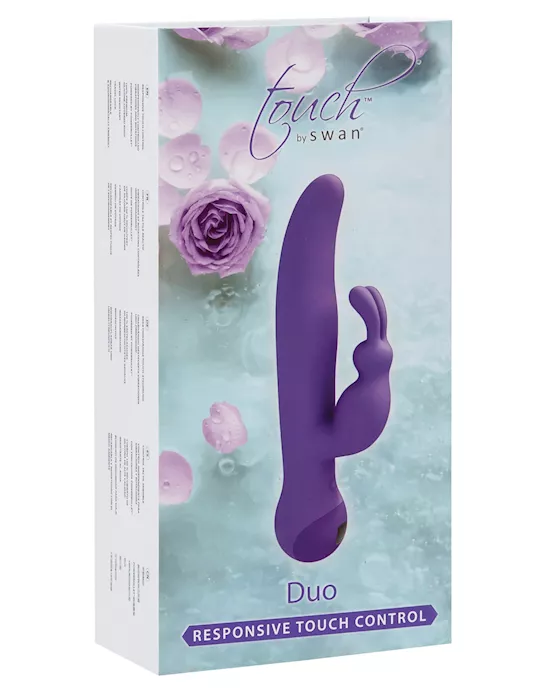 Touch by Swan Duo Rabbit Vibrator - Purple