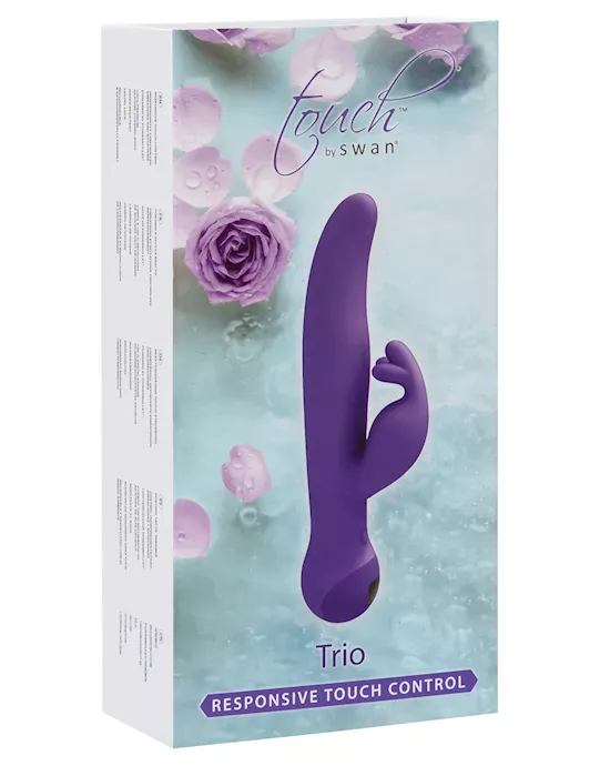 Touch by Swan Trio Clitoral Vibrator - Purple