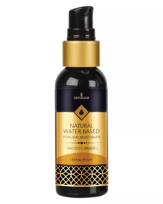 Sensuva Natural Water Based Personal Moisturizer - 1.93 oz Salted Caramel
